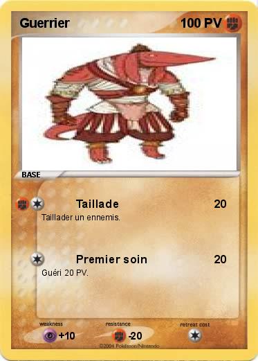 Pokemon Guerrier