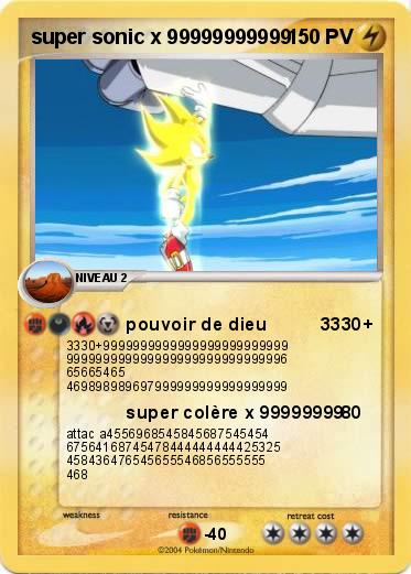 Pokemon super sonic x 99999999999