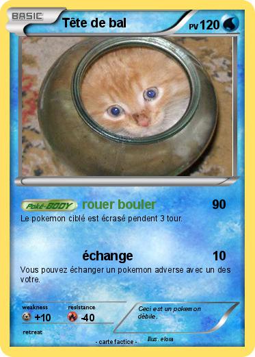 Pokemon Tête de bal