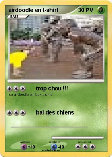 Pokemon airdoodle en t-shirt