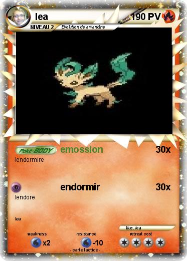 Pokemon lea
