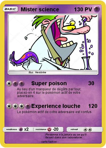 Pokemon Mister science