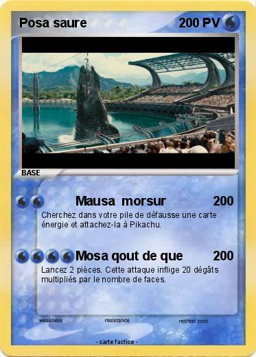 Pokemon Posa saure