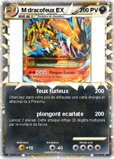 Pokemon M dracofeux EX