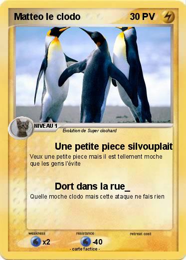 Pokemon Matteo le clodo