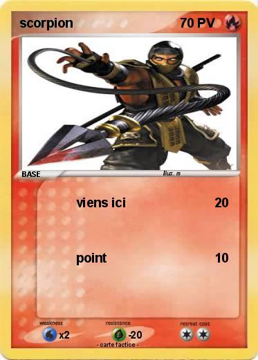 Pokemon scorpion