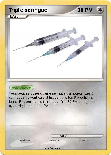 Pokemon Triple seringue