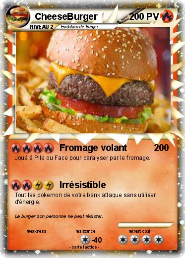Pokemon CheeseBurger