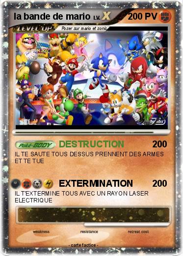 Pokemon la bande de mario