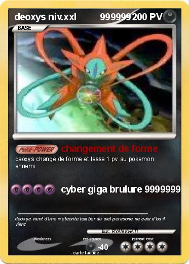 Pokemon deoxys niv.xxl         999999