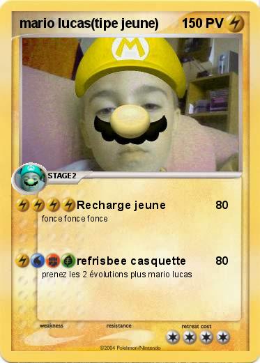 Pokemon mario lucas(tipe jeune)