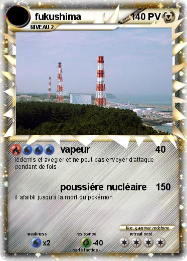 Pokemon fukushima