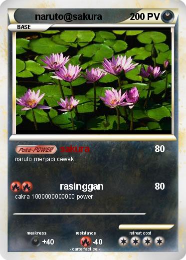 Pokemon naruto@sakura