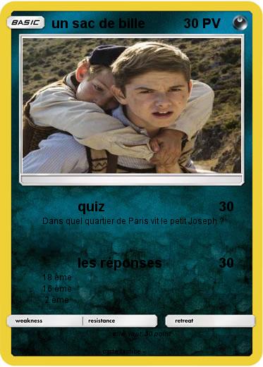 Pokemon un sac de bille