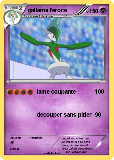 Pokemon gallame feroce