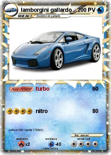 Pokemon lamborgini gallardo