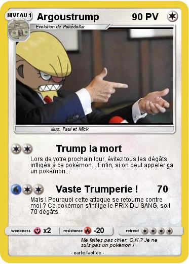 Pokemon Argoustrump