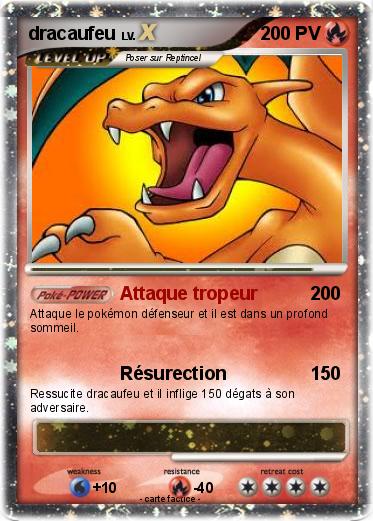 Pokemon dracaufeu