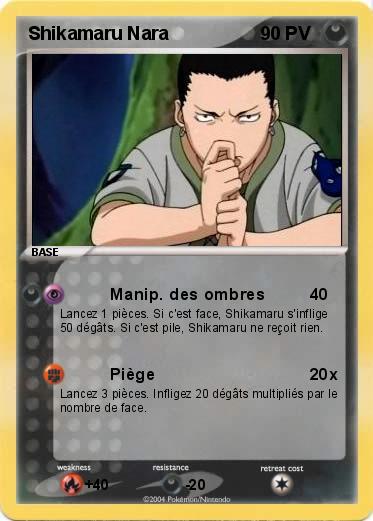 Pokemon Shikamaru Nara