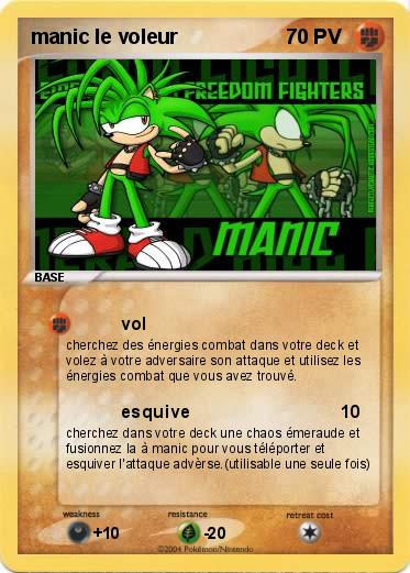 Pokemon manic le voleur