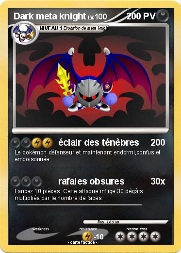 Pokemon Dark meta knight