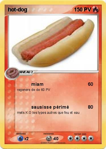 Pokemon hot-dog