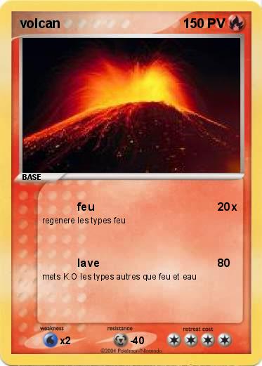 Pokemon volcan