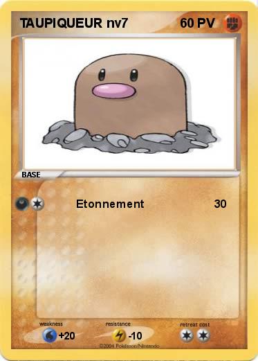 Pokemon TAUPIQUEUR nv7
