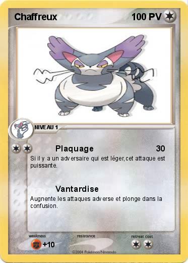 Pokemon Chaffreux