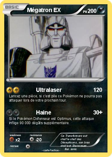 Pokemon Mégatron EX