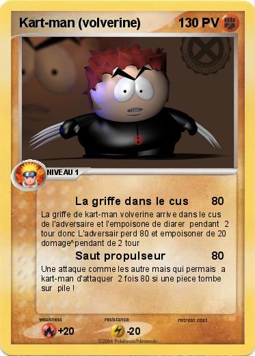 Pokemon Kart-man (volverine)