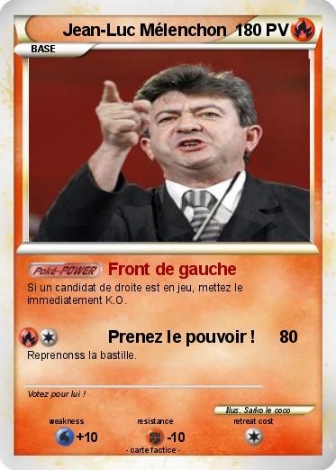 Pokemon Jean-Luc Mélenchon