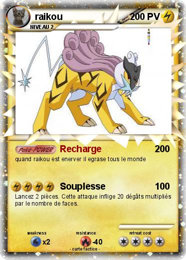 Pokemon raikou