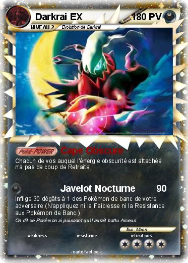 Pokemon Darkrai EX