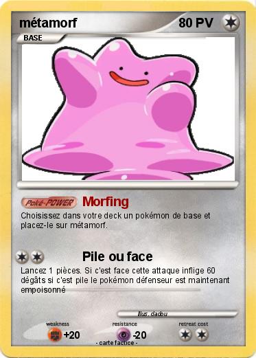 Pokemon métamorf
