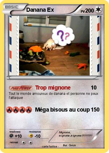 Pokemon Danana Ex