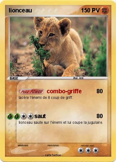 Pokemon lionceau