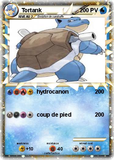 Pokemon Tortank