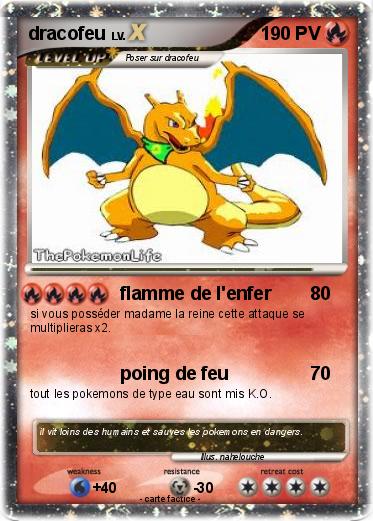 Pokemon dracofeu
