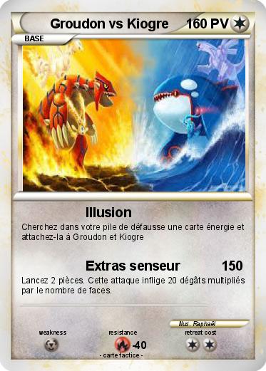 Pokemon Groudon vs Kiogre