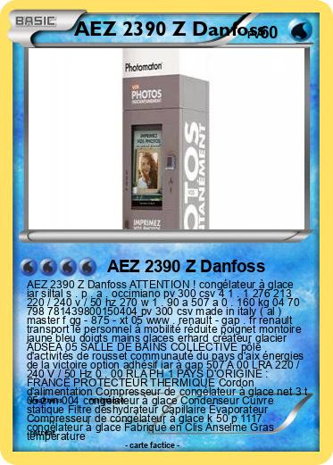 Pokemon AEZ 2390 Z Danfoss