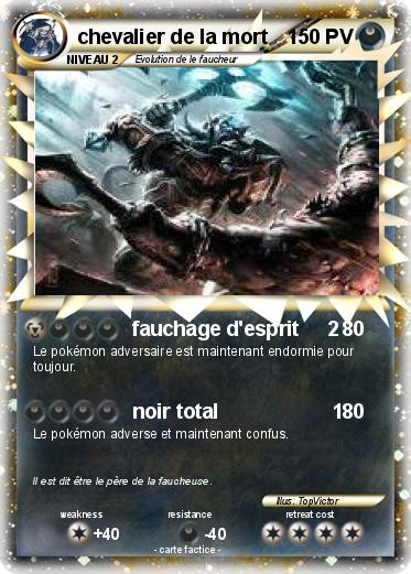 Pokemon chevalier de la mort