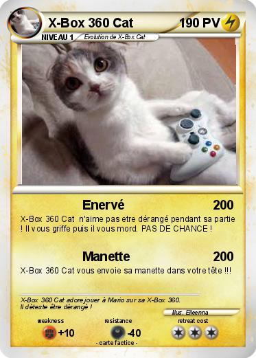 Pokemon X-Box 360 Cat