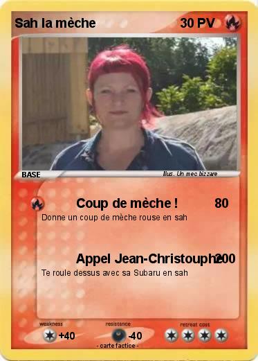 Pokemon Sah la mèche