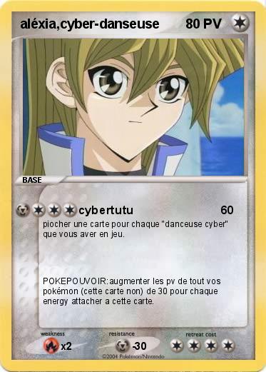 Pokemon aléxia,cyber-danseuse
