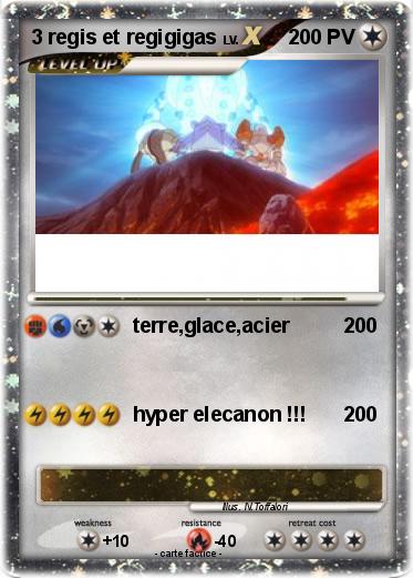Pokemon 3 regis et regigigas