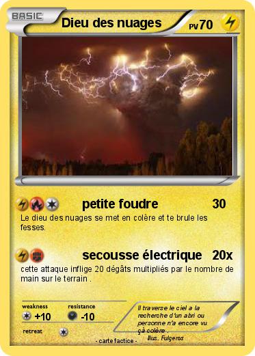Pokemon Dieu des nuages