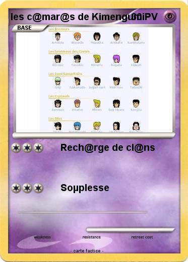 Pokemon les c@mar@s de Kimengumi