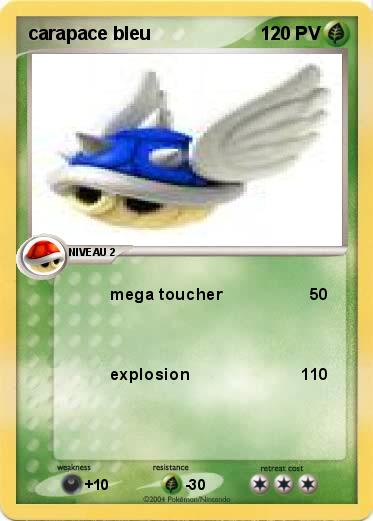 Pokemon carapace bleu