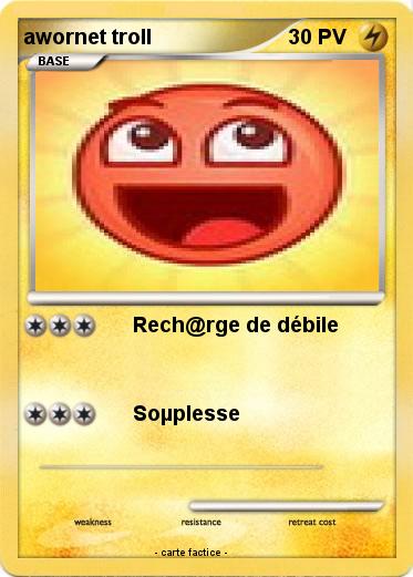 Pokemon awornet troll